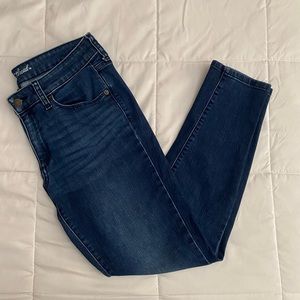Universal Thread dark blue denim skinny jeans